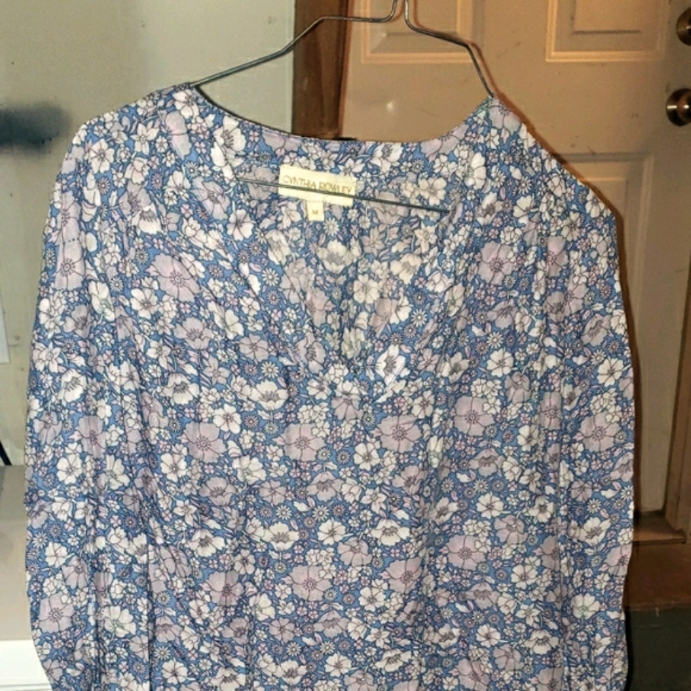 Cynthia Rowley Boho Top Boho-Beautiful! - Picture 5 of 11